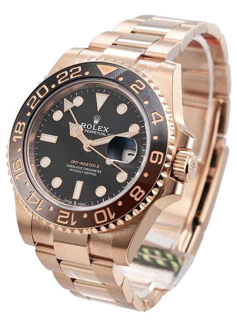 rolex gmt ii rose gold|rolex gmt master ii everose gold.